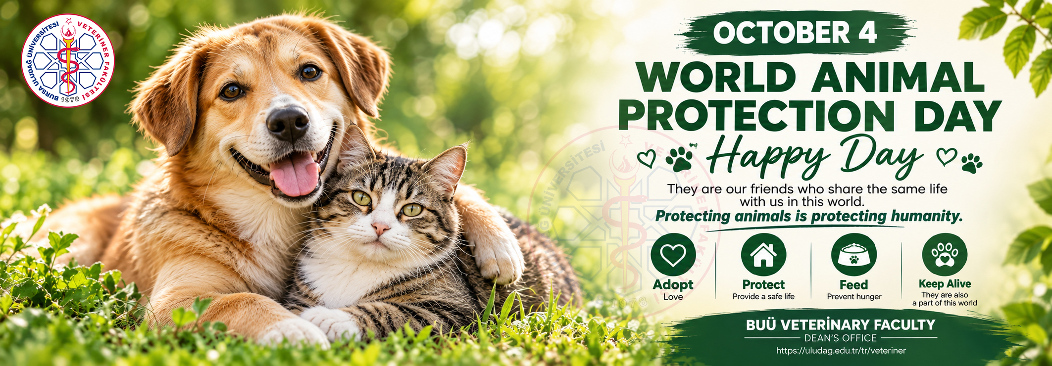 4 OCTOBER ANIMAL PROTECTION DAY